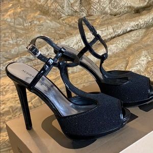 Audrey Brooke Stylish peep Toe Heel Size 8.5